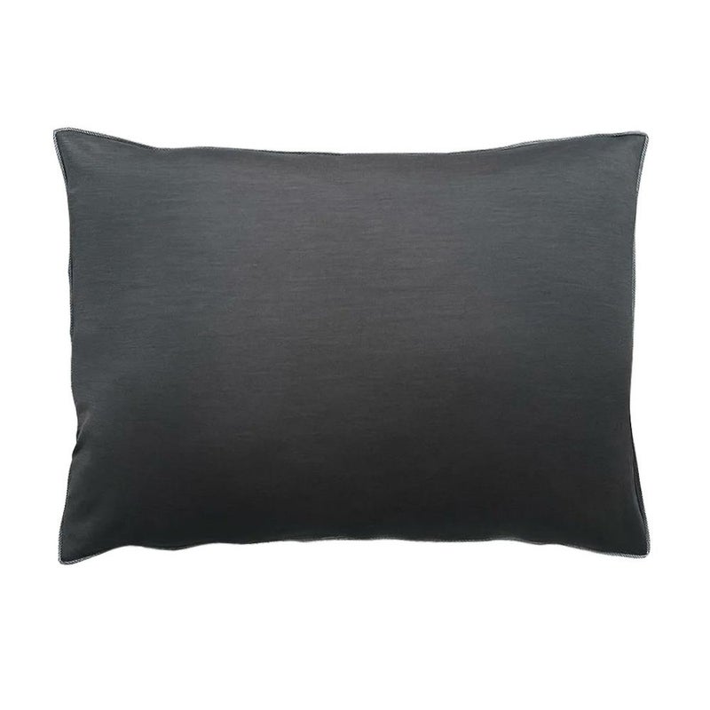  肌側シルク100%ジャージー ピローケース 43×63cm 枕カバー 合わせ式 男女兼用