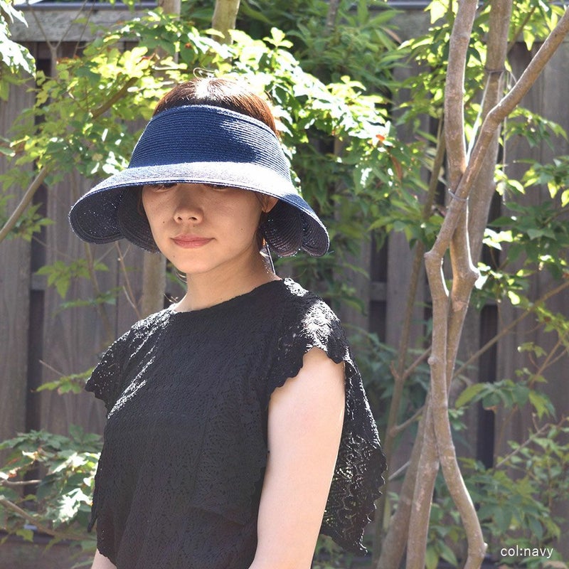 マニラ麻ブレード サンバイザー 日本製