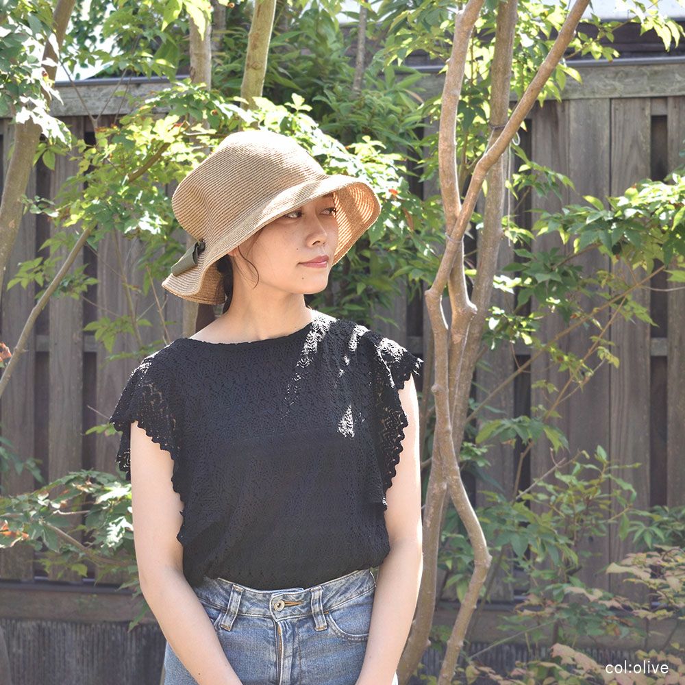 ジュートブレード ハット 日本製