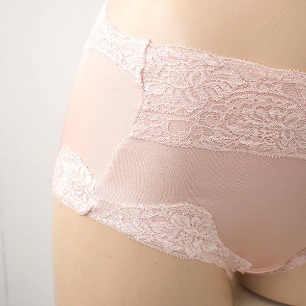  シルクショーツ ゆったり深履き サニタリー兼用 日本製