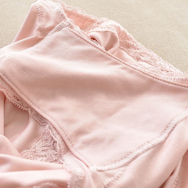  シルクショーツ ゆったり深履き サニタリー兼用 日本製