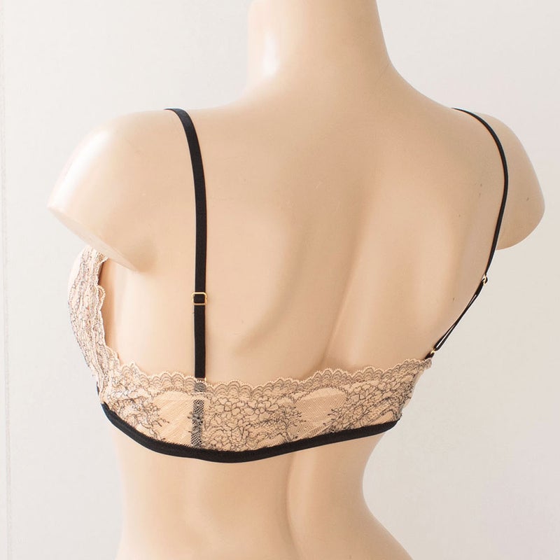 カップ裏シルク ソフトブラ＆ショーツセット 日本製