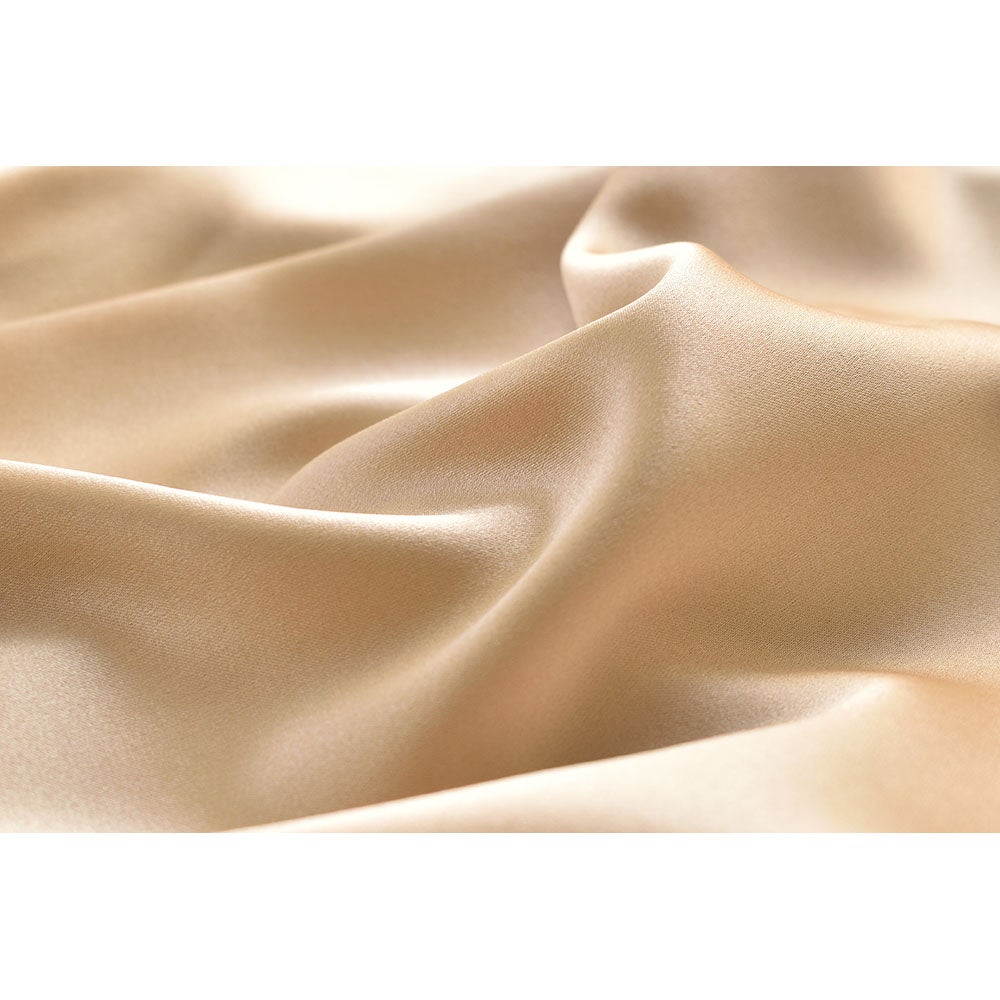 シルクサテン レース付きショーツ 日本製