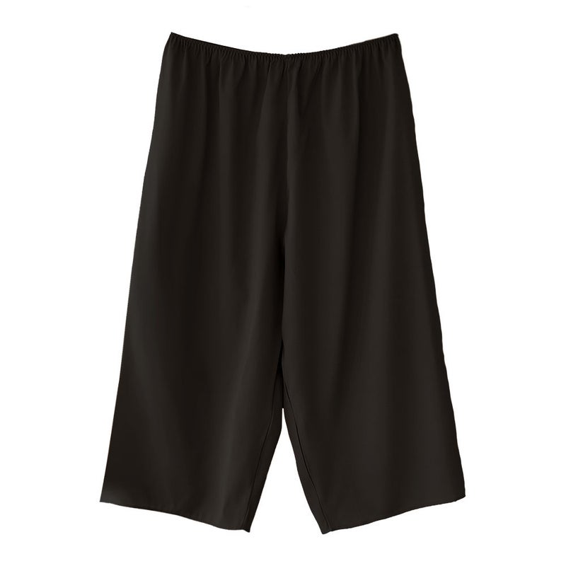 シルクサテン裏使い ペチコート 膝下ロング丈 日本製 19匁