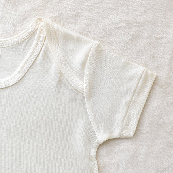 シルク100％ 半袖 ベビー キッズ肌着