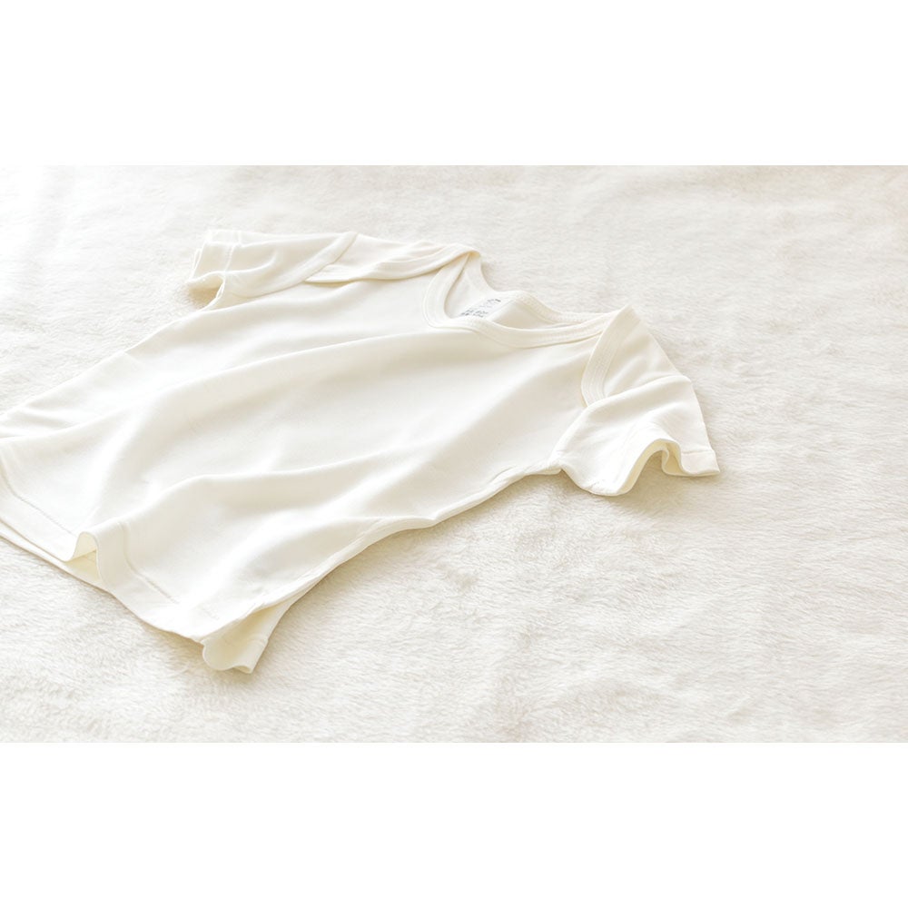 シルク100％ 半袖 ベビー キッズ肌着