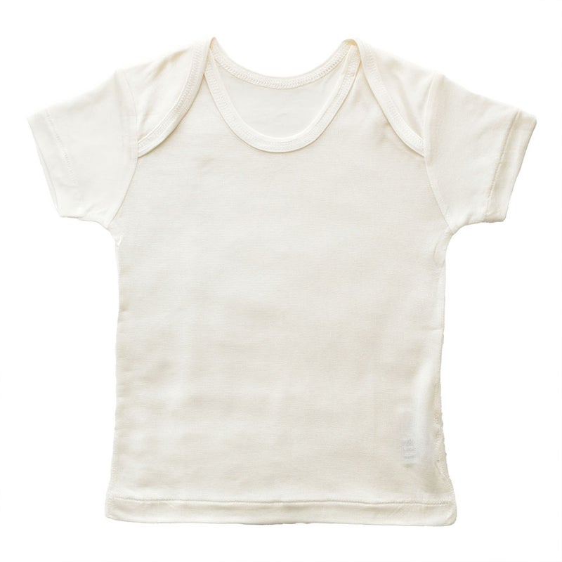 シルク100％ 半袖 ベビー キッズ肌着