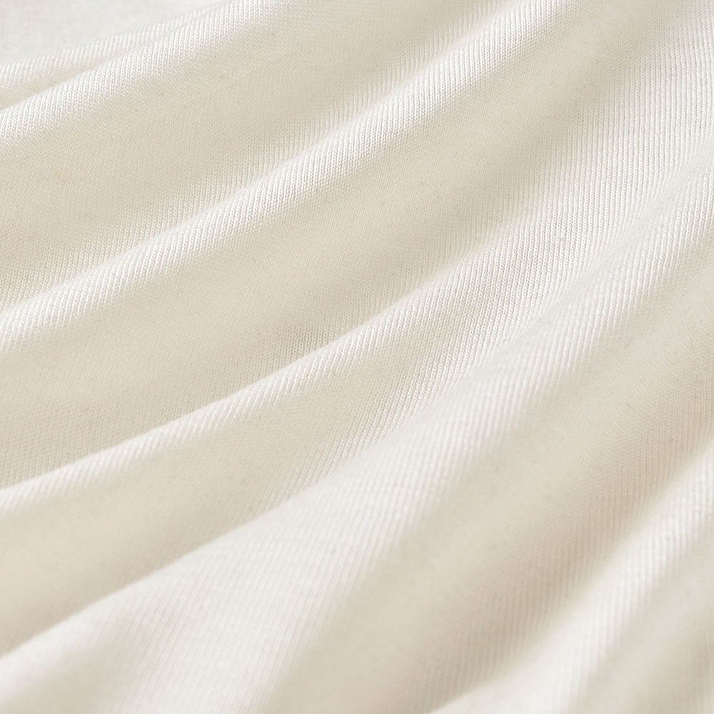 シルク100％ 汗取りインナー 日本製 Vネック 【ふわ肌シルク】