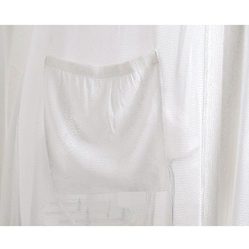 シルク100% メッシュ カーディガン