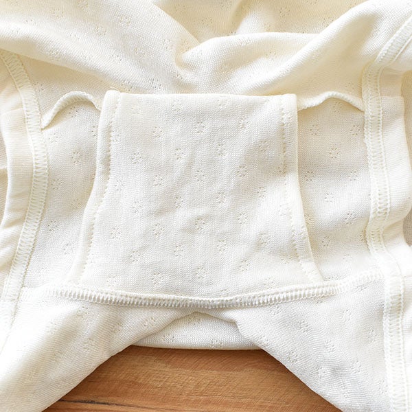 肌側シルク 外側コットン 腹巻パンツ 日本製