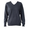 【限定カラー】シルク100％ ふわふわ加工 Vネックセーター 日本製 hasegawa 